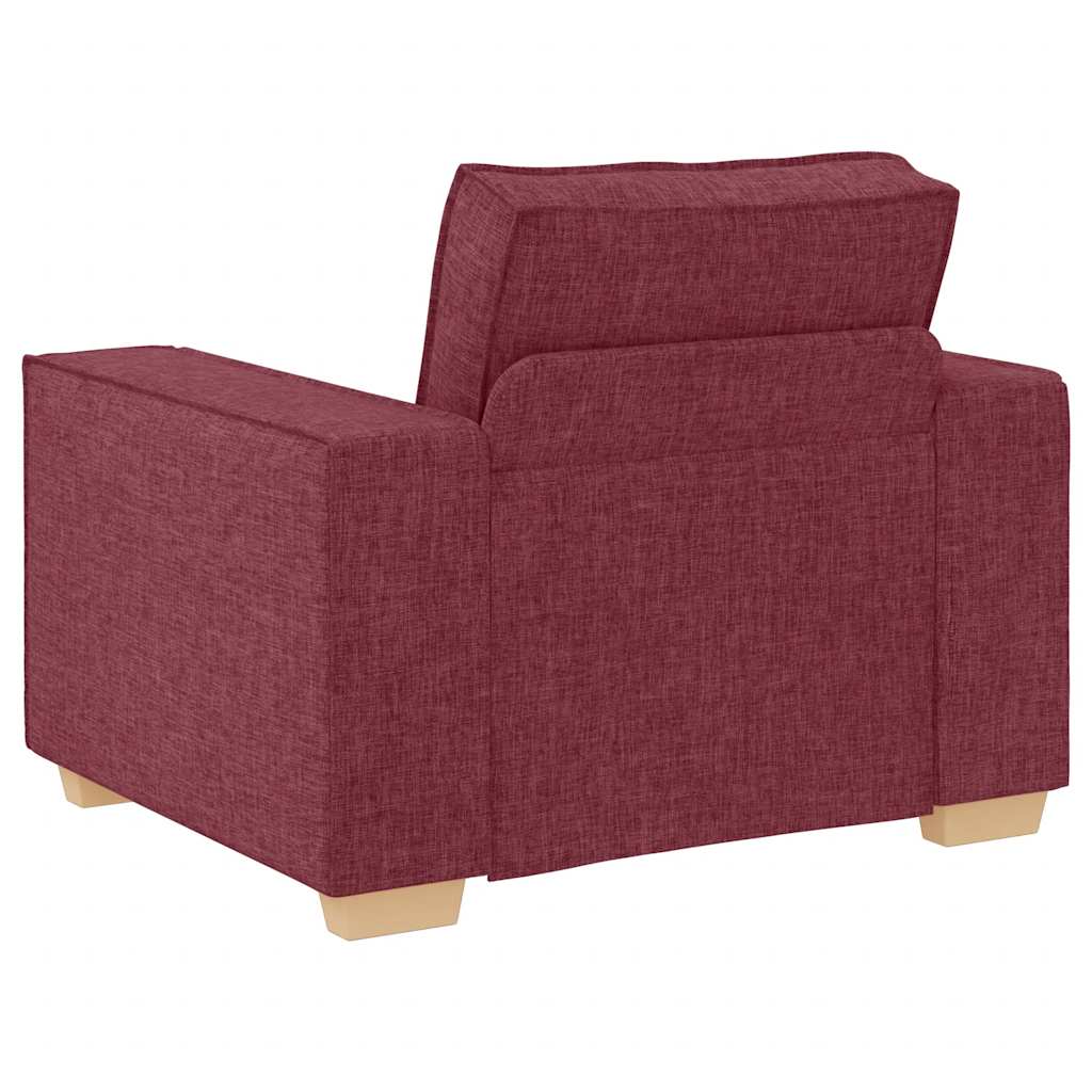 Sofa fotelja vino crvena 100x78x84 cm tkanina