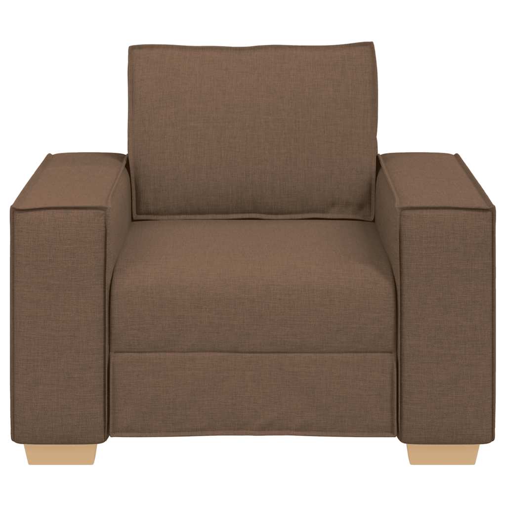 Sofa fotelja smeđa 100x78x84 cm tkanina