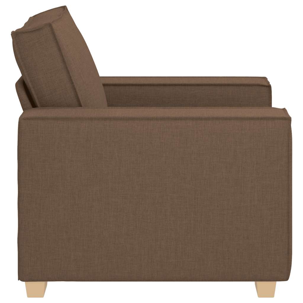 Sofa fotelja smeđa 100x78x84 cm tkanina