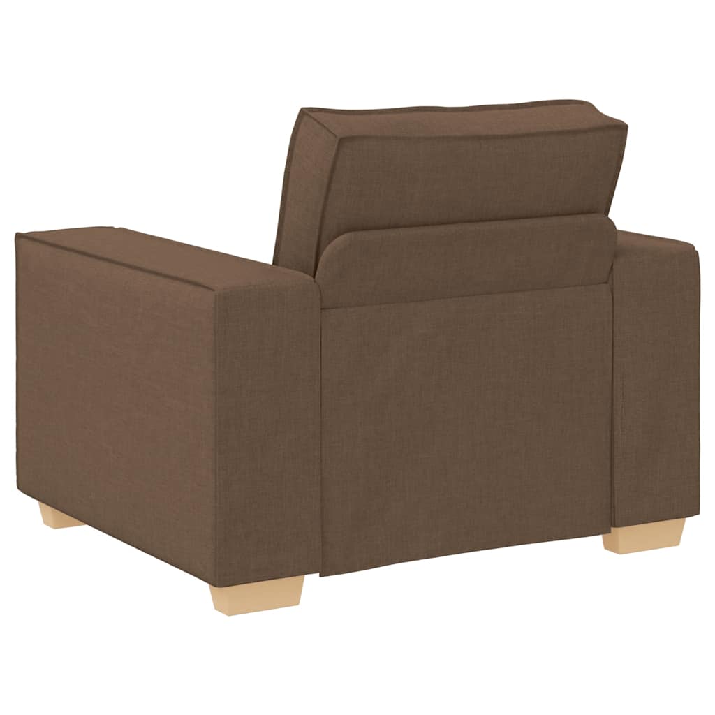 Sofa fotelja smeđa 100x78x84 cm tkanina