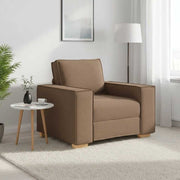 Sofa fotelja smeđa 100x78x84 cm tkanina