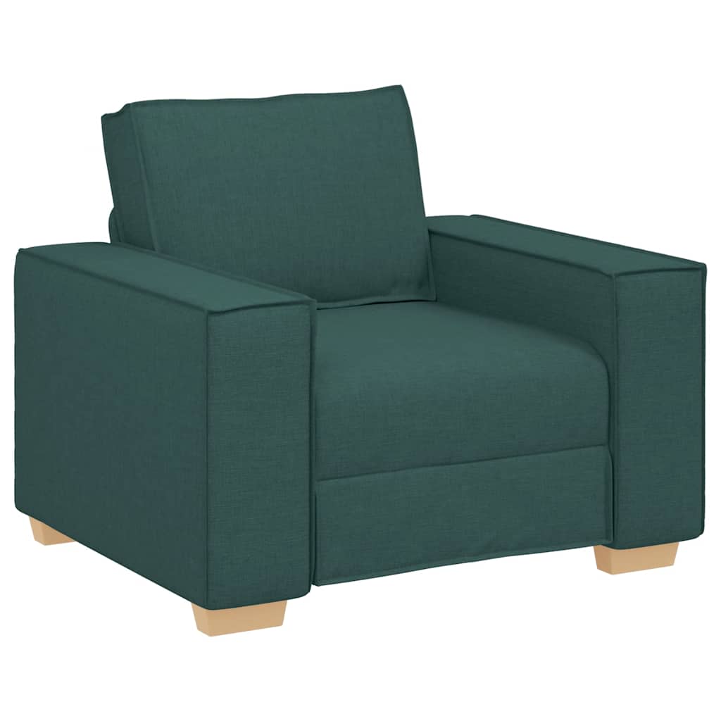 Sofa fotelja tamnozelena 100x78x84 cm tkanina