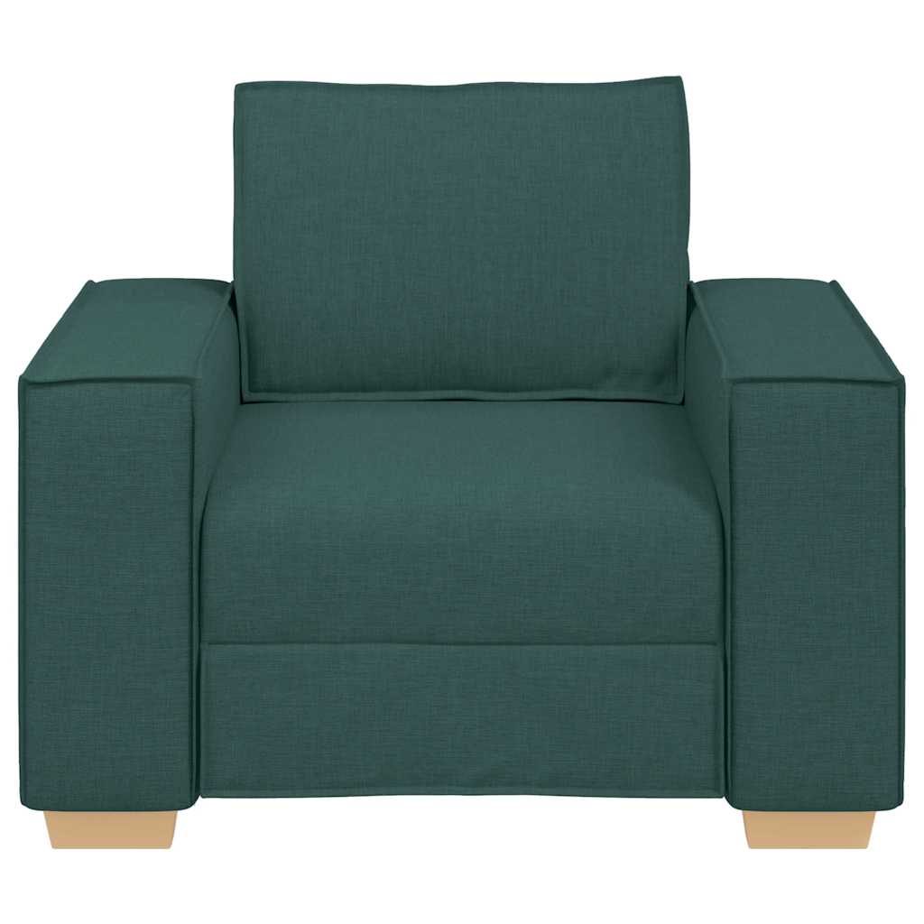 Sofa fotelja tamnozelena 100x78x84 cm tkanina