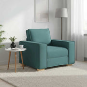 Sofa fotelja tamnozelena 100x78x84 cm tkanina