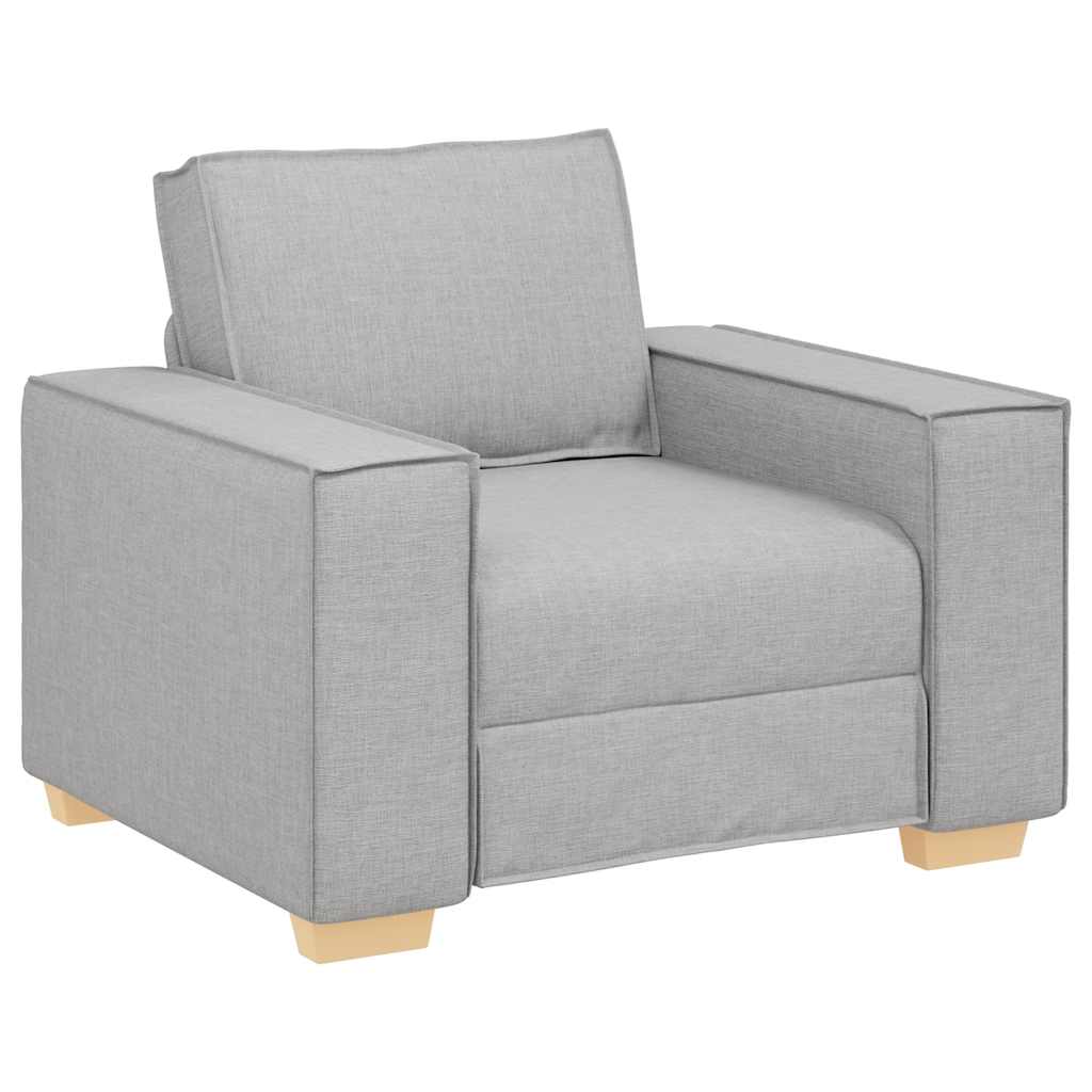 Sofa fotelja oblak sive boje 100x78x84 cm tkanina