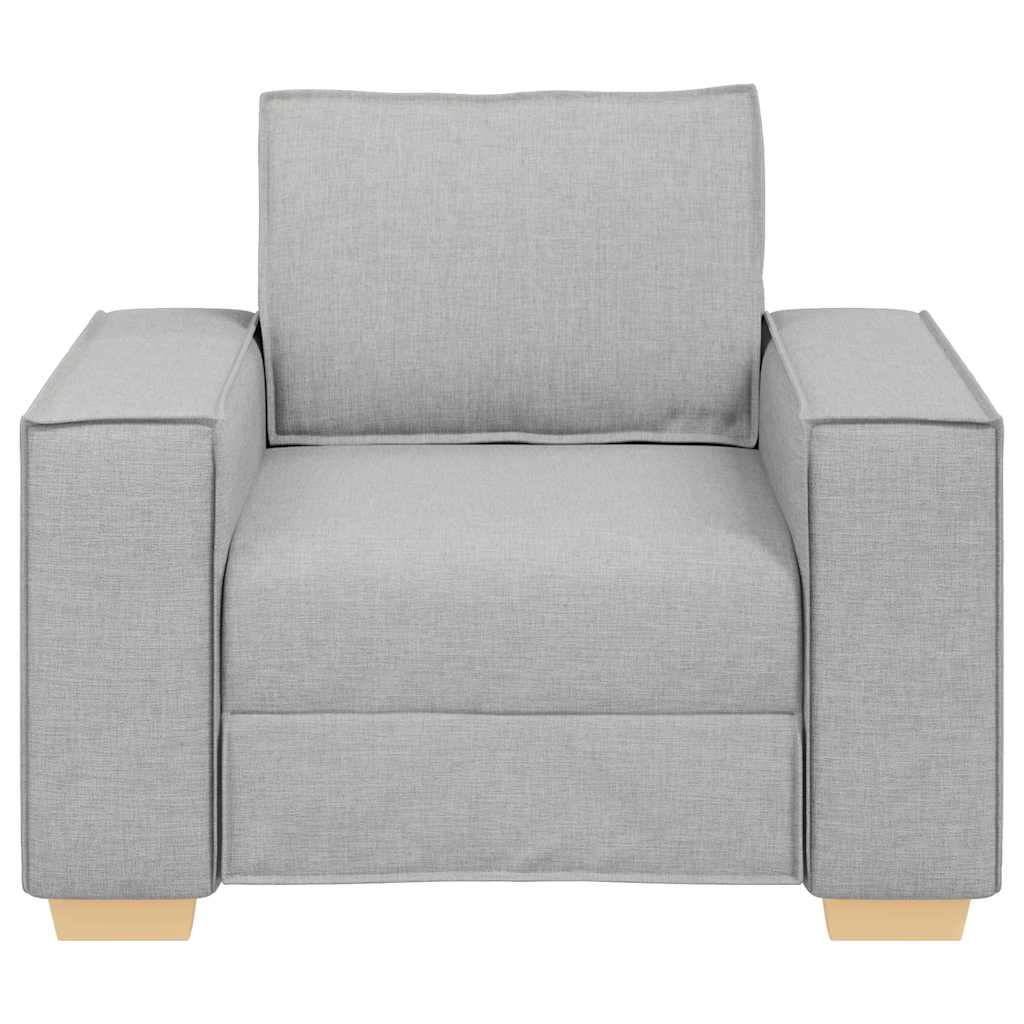 Sofa fotelja oblak sive boje 100x78x84 cm tkanina