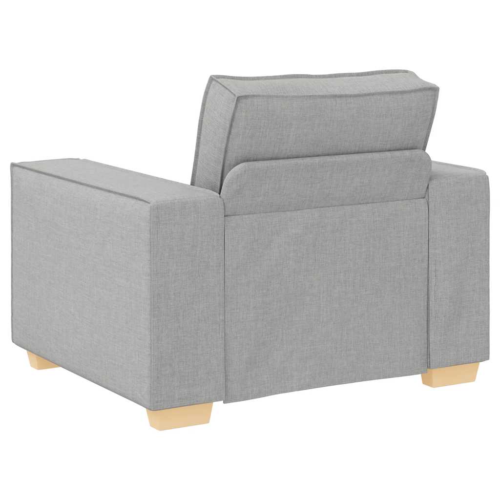Sofa fotelja oblak sive boje 100x78x84 cm tkanina
