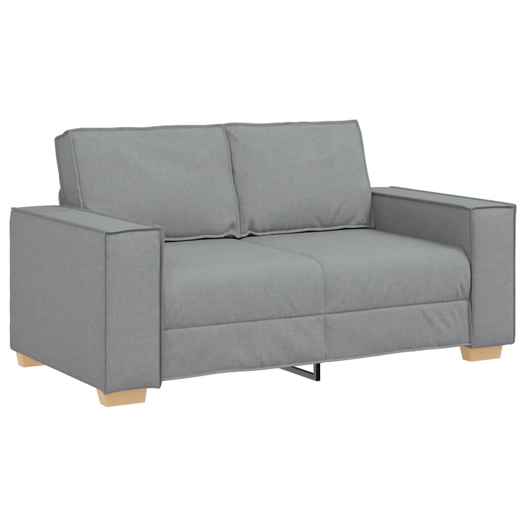 Dvosjed Sofa Svijetlo siva 160x78x84 cm Tkanina