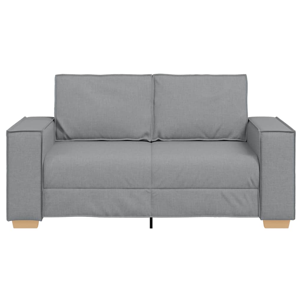 Dvosjed Sofa Svijetlo siva 160x78x84 cm Tkanina