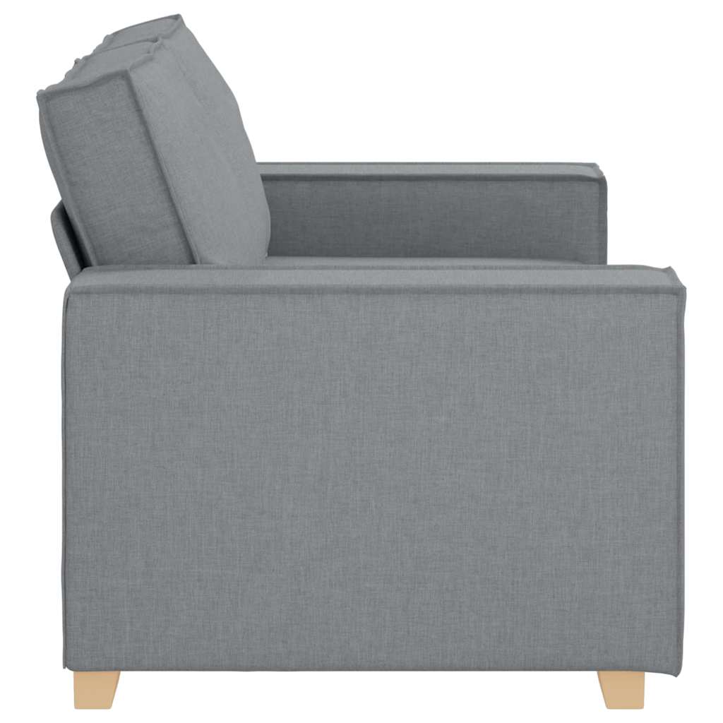 Dvosjed Sofa Svijetlo siva 160x78x84 cm Tkanina