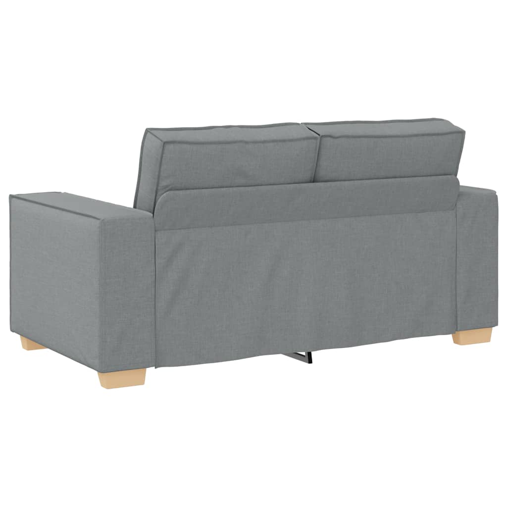 Dvosjed Sofa Svijetlo siva 160x78x84 cm Tkanina