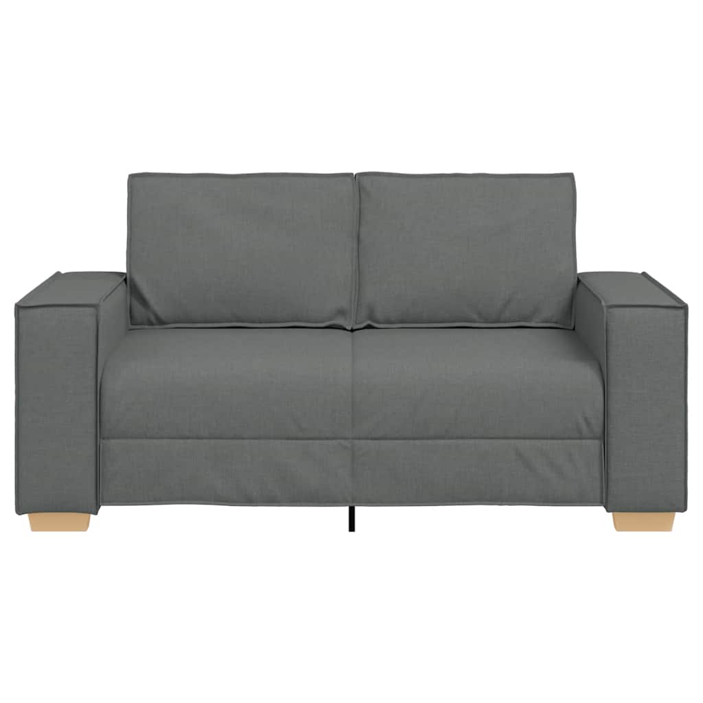 Dvosjed Sofa Tamno siva 160x78x84 cm Tkanina