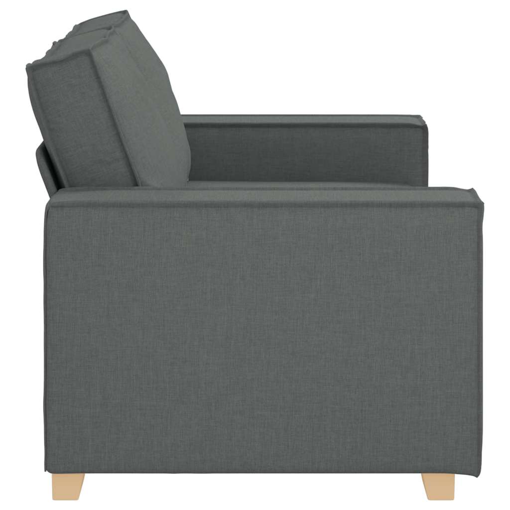 Dvosjed Sofa Tamno siva 160x78x84 cm Tkanina