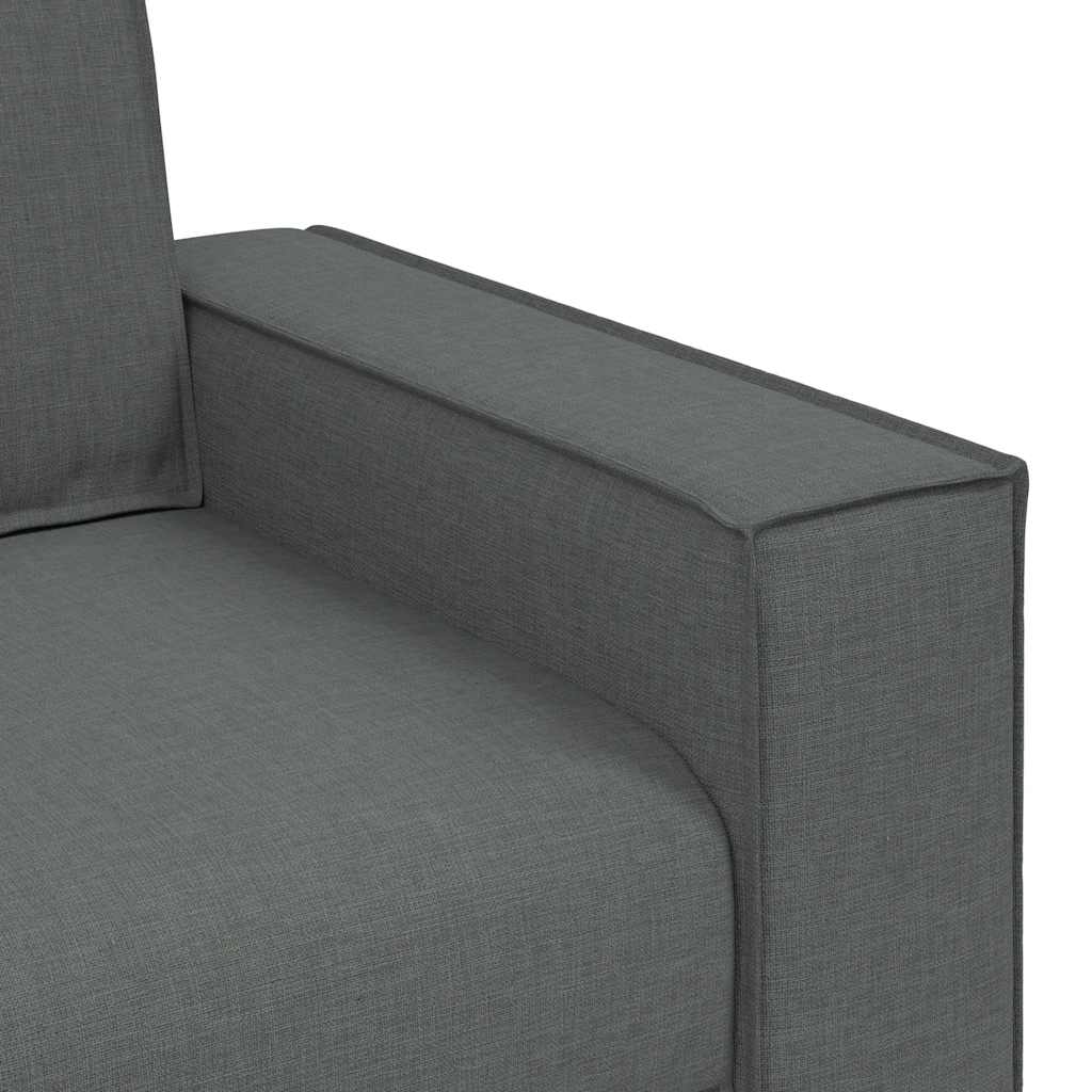 Dvosjed Sofa Tamno siva 160x78x84 cm Tkanina