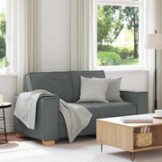 Dvosjed Sofa Tamno siva 160x78x84 cm Tkanina