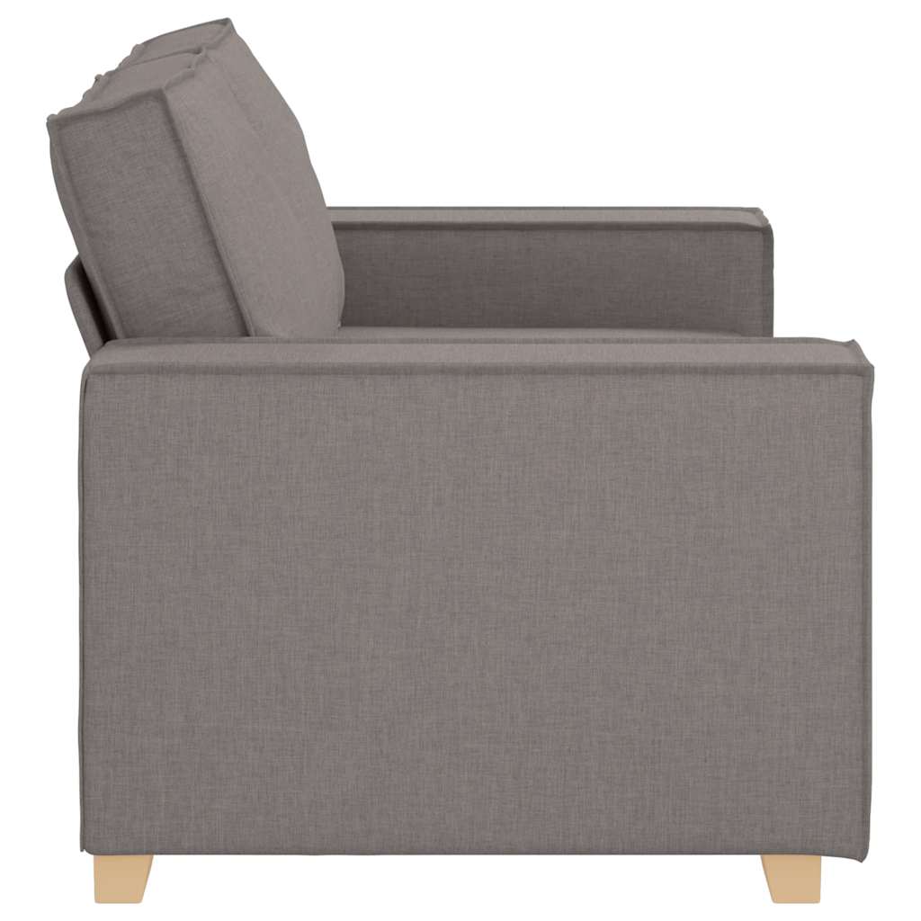 Dvosjed Kauč Taupe 160x78x84 cm Tkanina