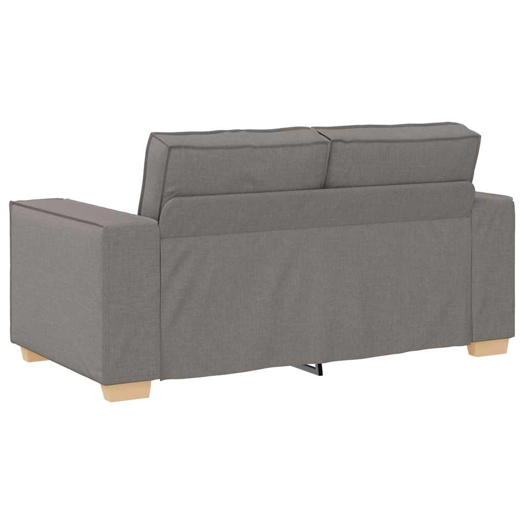 Dvosjed Kauč Taupe 160x78x84 cm Tkanina