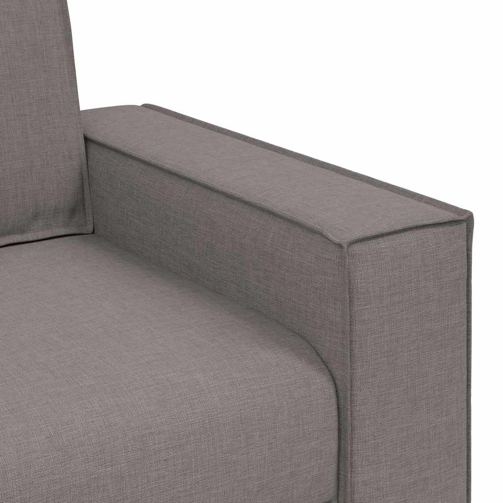 Dvosjed Kauč Taupe 160x78x84 cm Tkanina
