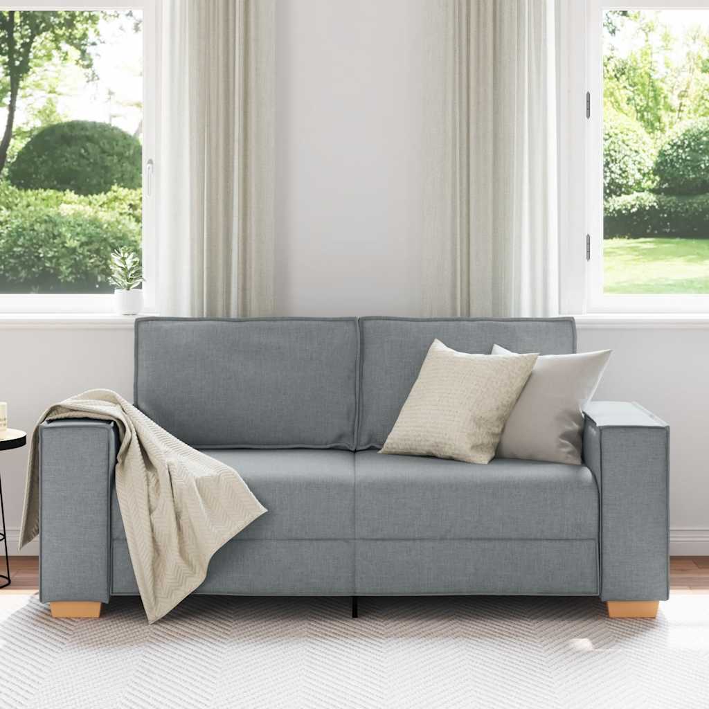 Dvosjed Sofa Svijetlo siva 180x78x84 cm Tkanina