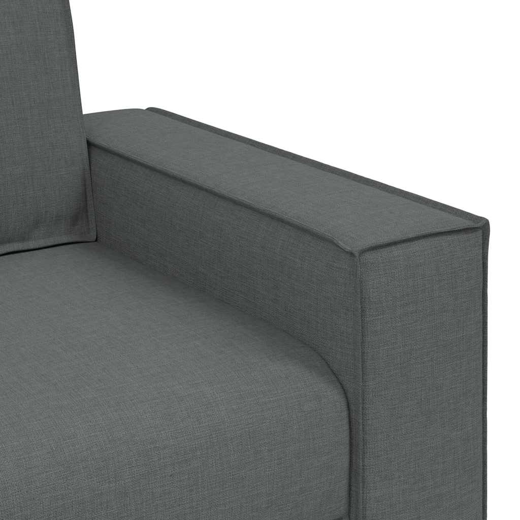 Dvosjed Sofa Tamno siva 180x78x84 cm Tkanina