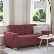 Dvosjed Kauč Vino Crvena 180x78x84 cm Tkanina