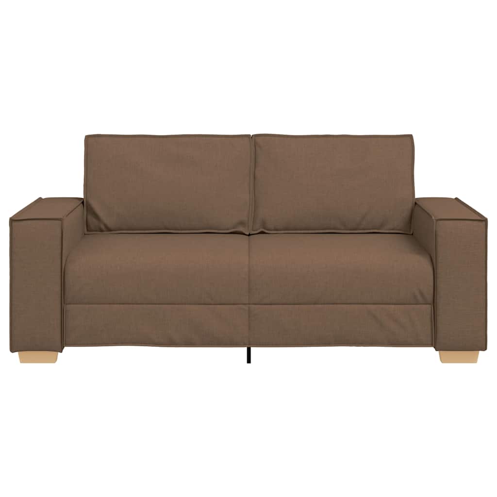 Dvosjed Smeđi 180x78x84 cm Tkanina