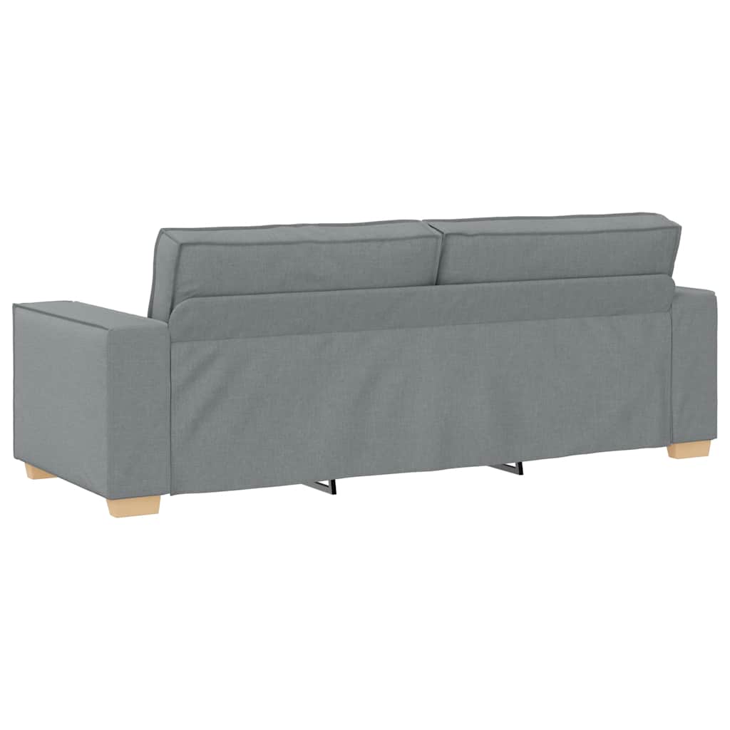 Trosjed Svijetlo siva 220x78x84 cm Tkanina
