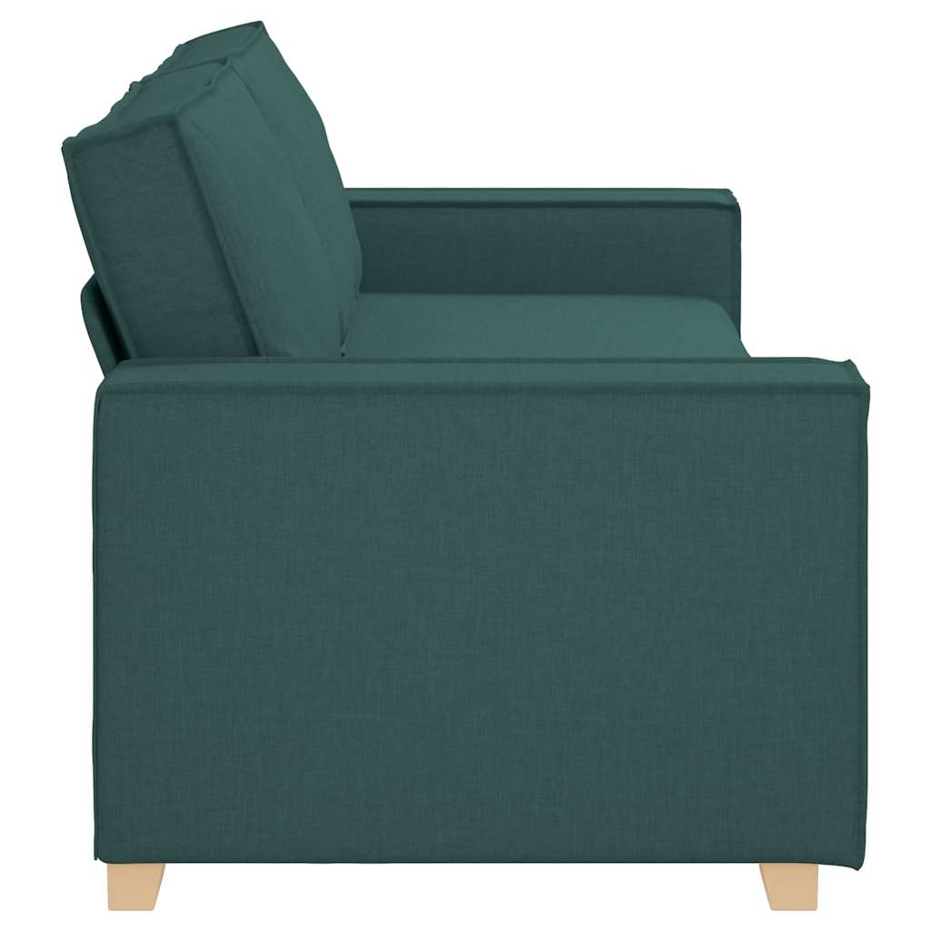 Sofa za 3 osobe Tamnozelena 220 cm tkanina