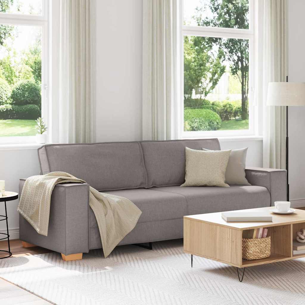 Trosjed Sofa Taupe 180 cm Tkanina