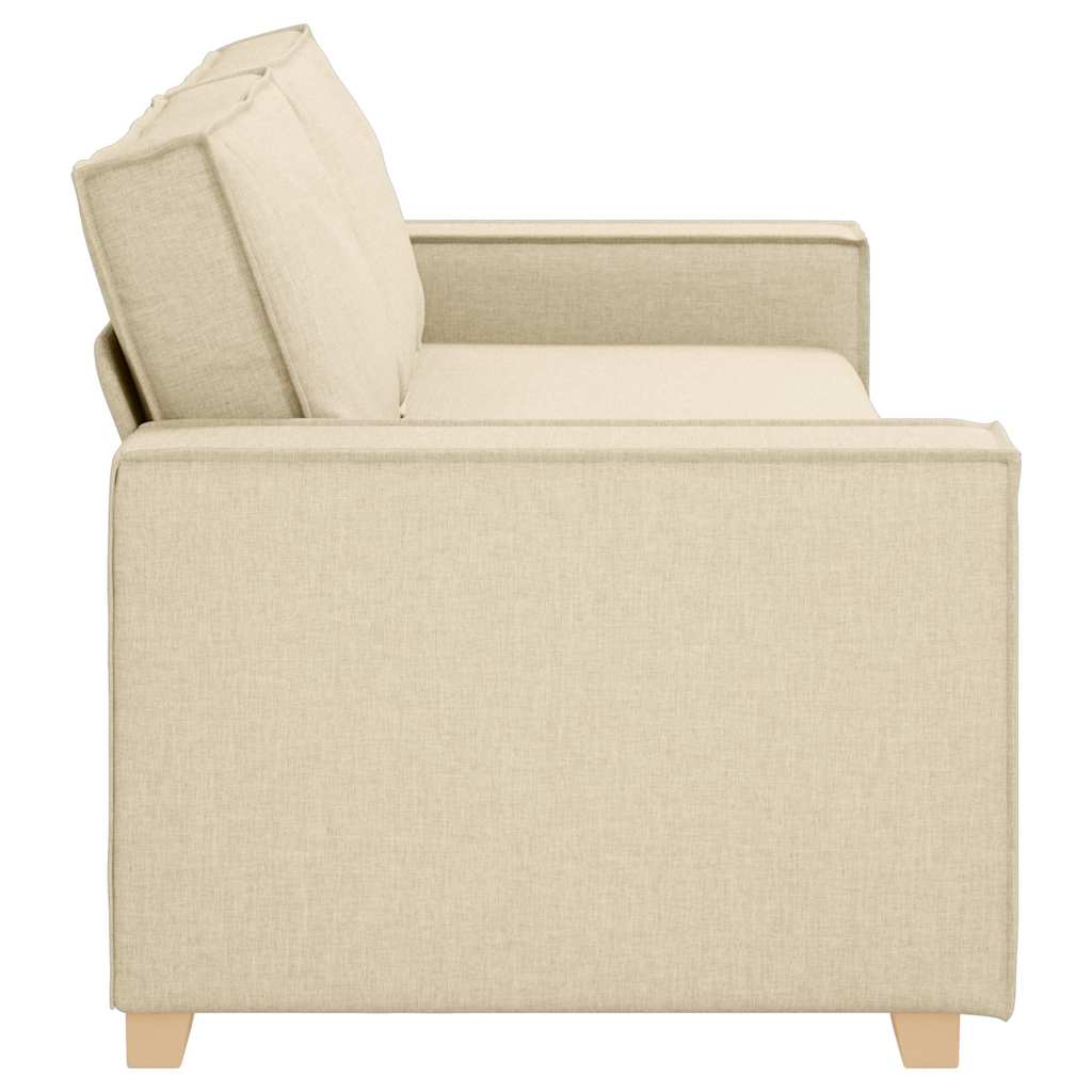 Sofa za 3 osobe Krema 220 cm tkanina