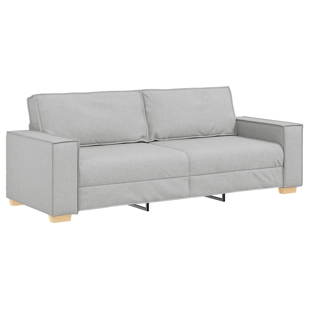 Trosjed/Kauč/Samostojeća Sofa Oblačno Siva 220x78x84 cm Tkanina