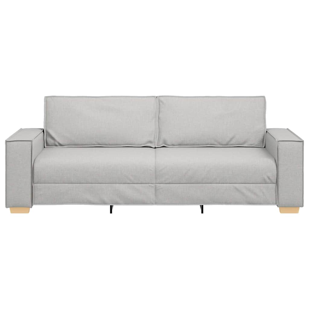 Trosjed/Kauč/Samostojeća Sofa Oblačno Siva 220x78x84 cm Tkanina