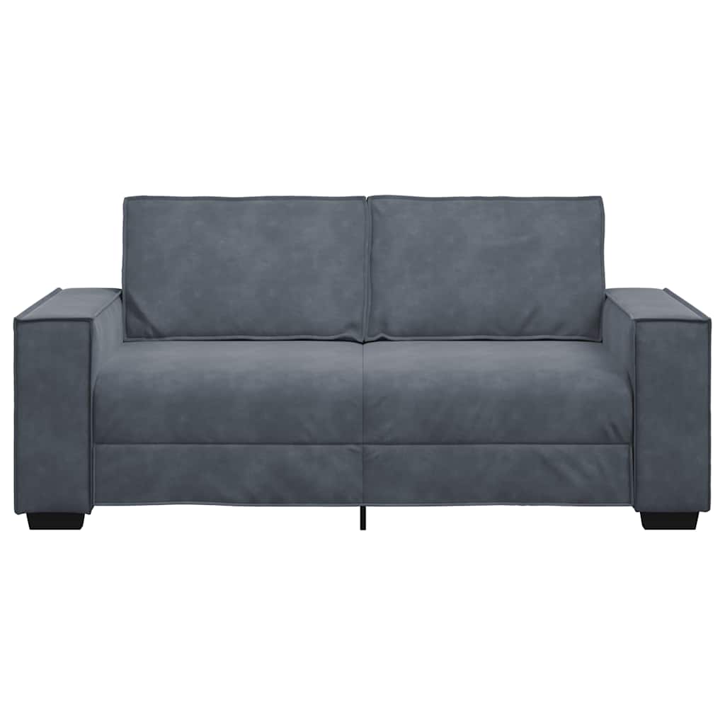 Dvosjed Sofa Tamno siva 180x78x84 cm Baršun