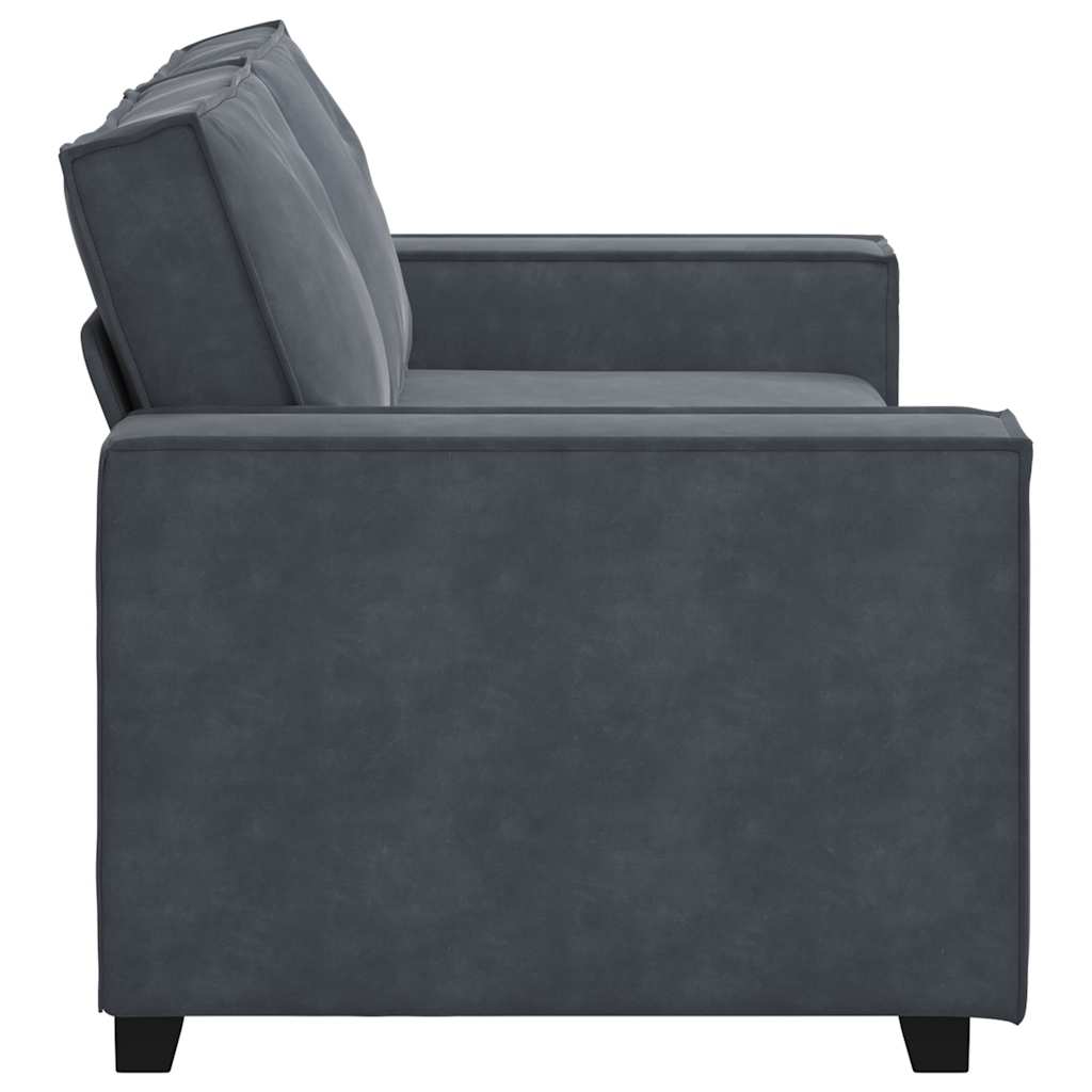 Dvosjed Sofa Tamno siva 180x78x84 cm Baršun