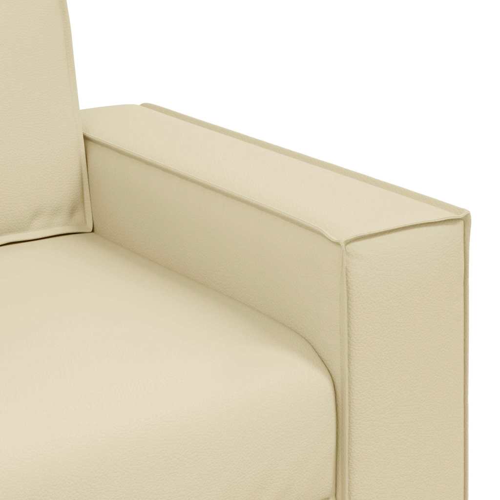 Sofa stolica Krema 100 cm Lažna koža