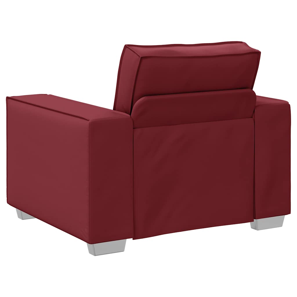 Sofa stolica Vinska crvena 100 cm Lažna koža