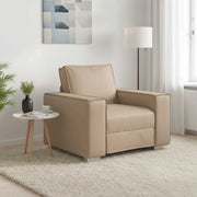 Sofa stolica Boja cappuccina 100 cm Lažna koža