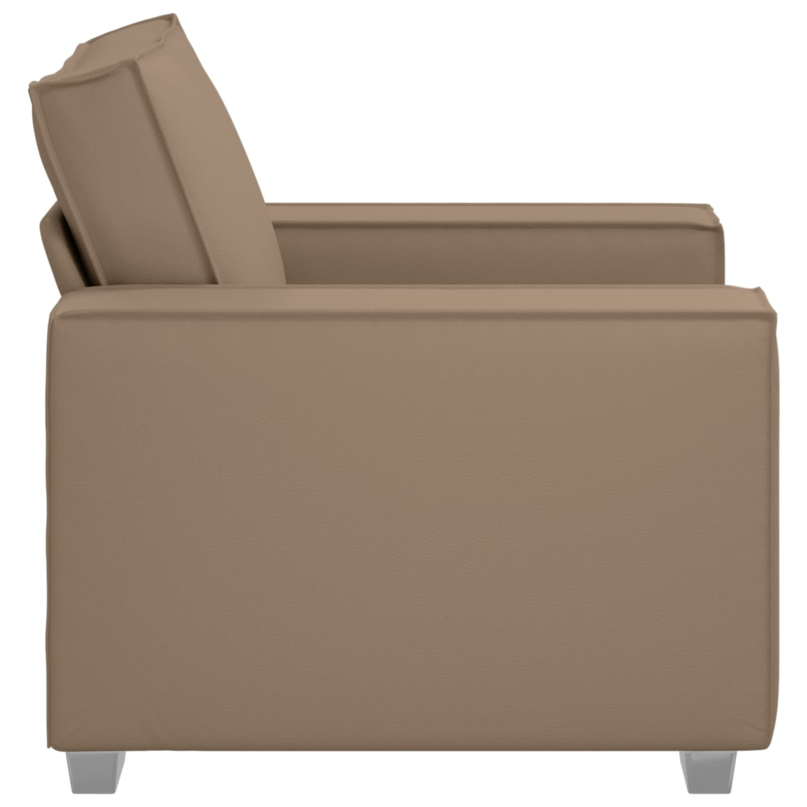 Sofa stolica Boja cappuccina 100 cm Lažna koža