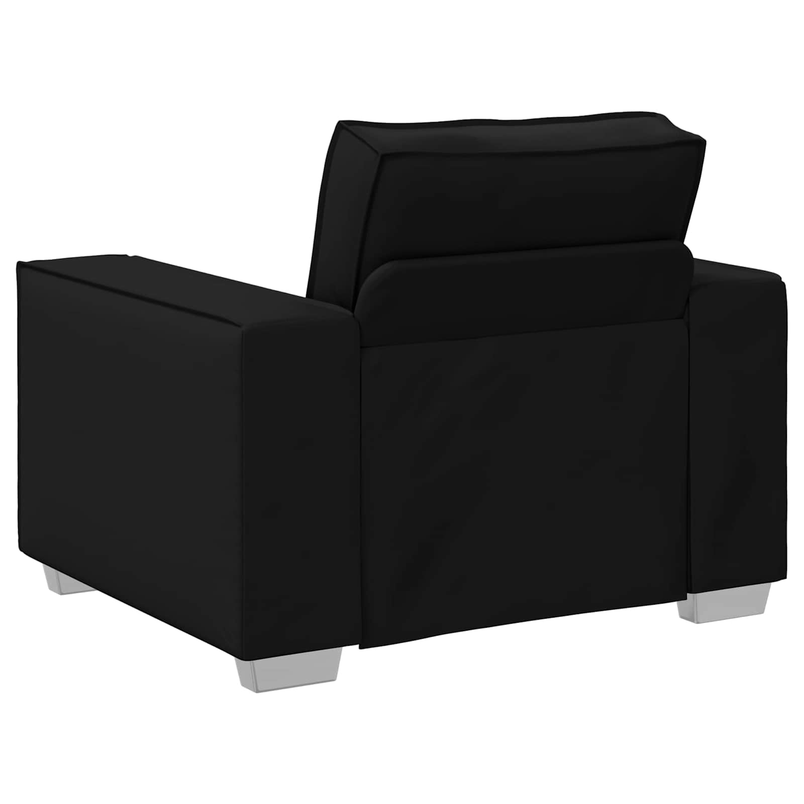 Sofa stolica Crna 100 cm Lažna koža
