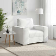 Sofa stolica Bijeli 100 cm Lažna koža