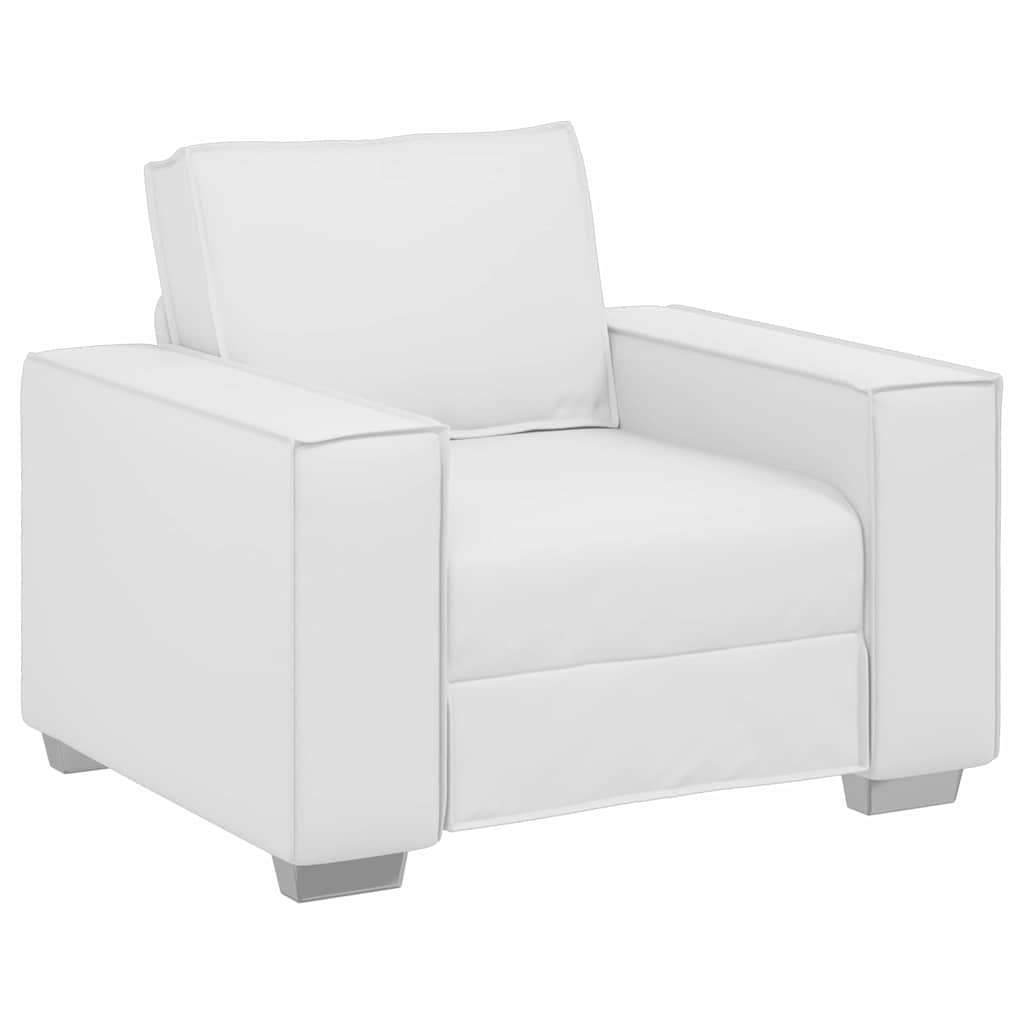 Sofa stolica Bijeli 100 cm Lažna koža