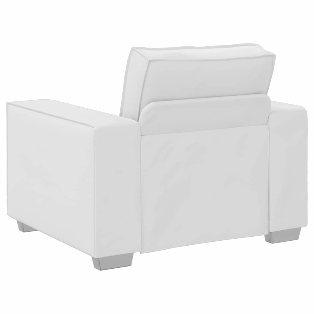 Sofa stolica Bijeli 100 cm Lažna koža