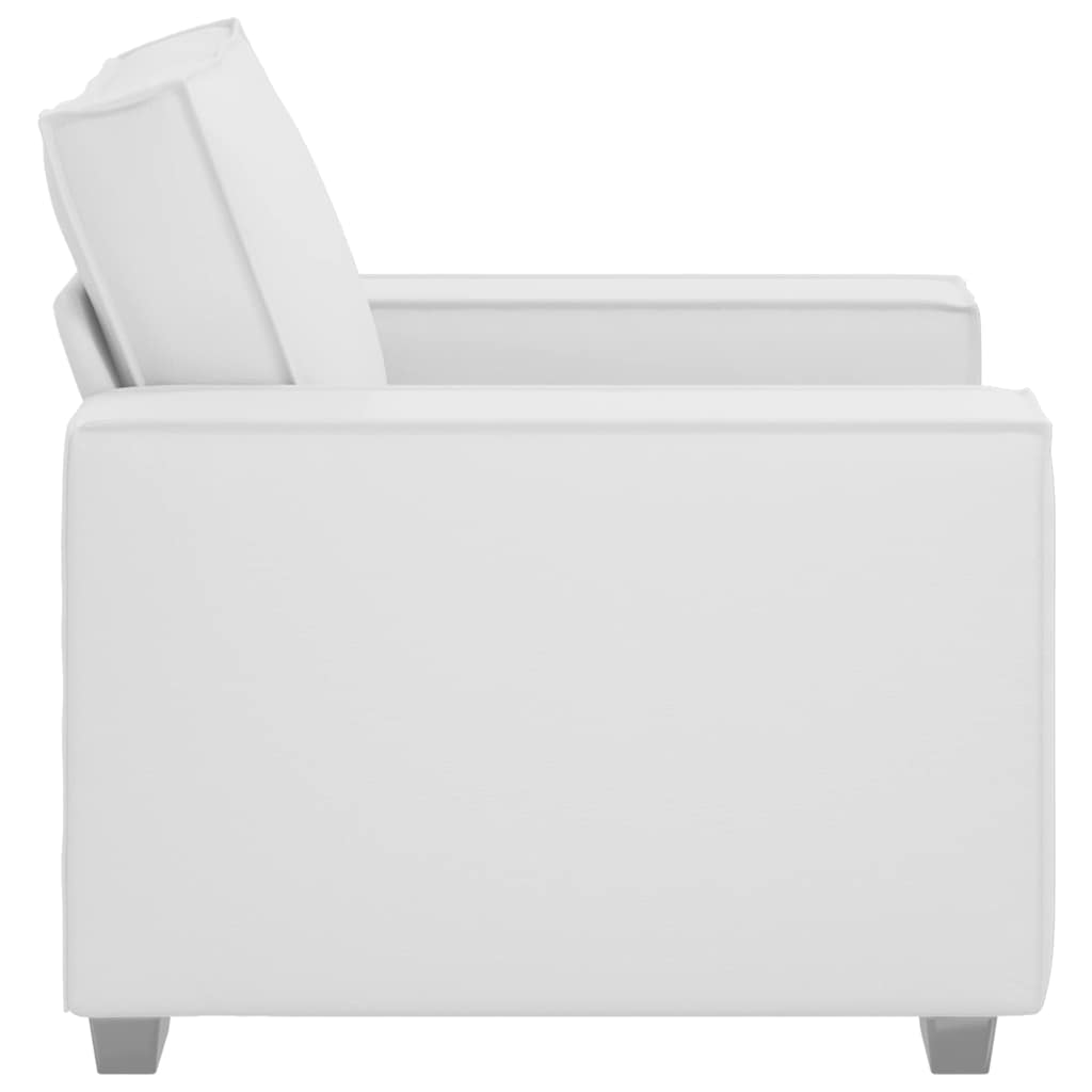 Sofa stolica Bijeli 100 cm Lažna koža