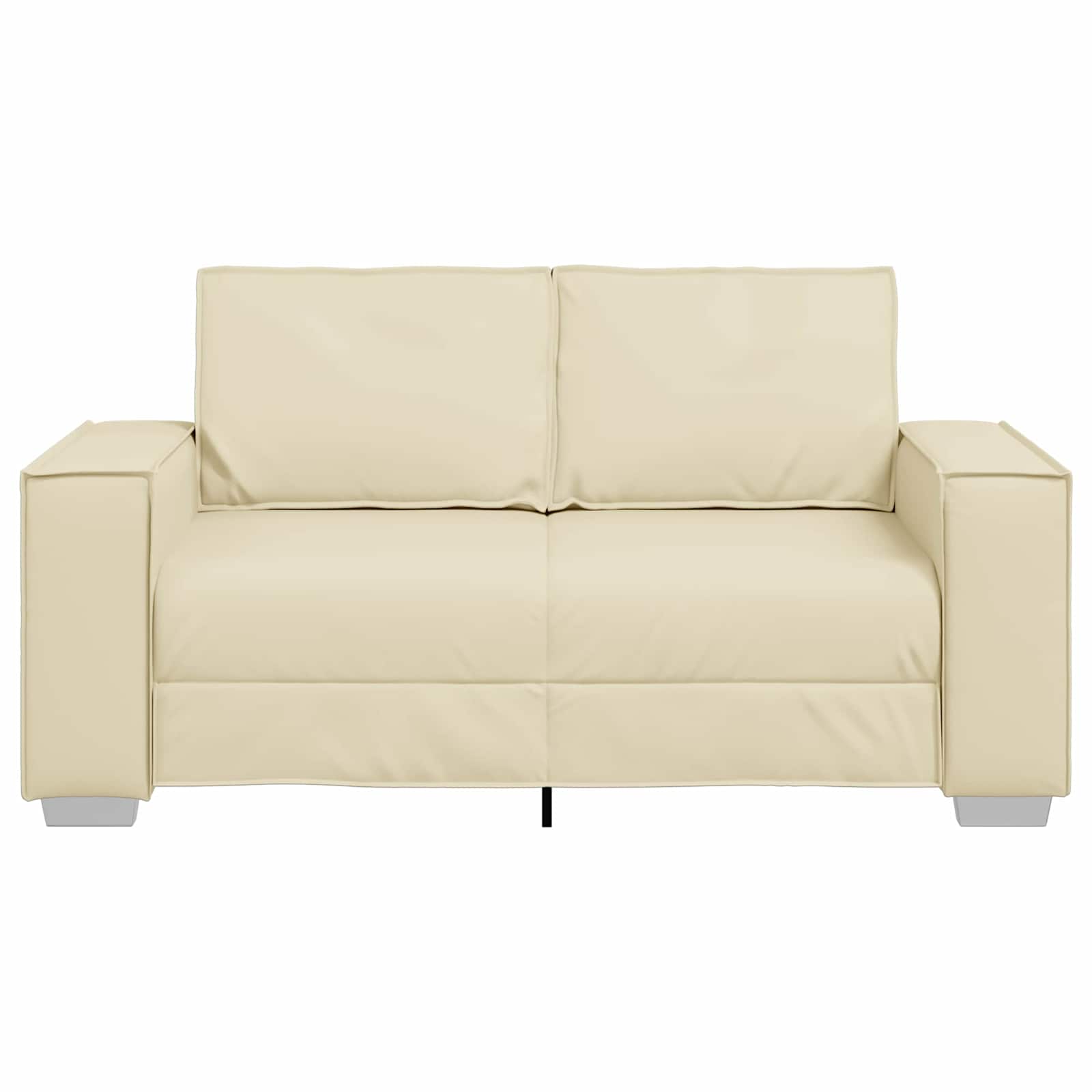 Dvosjed Krema 160 cm Lažna koža