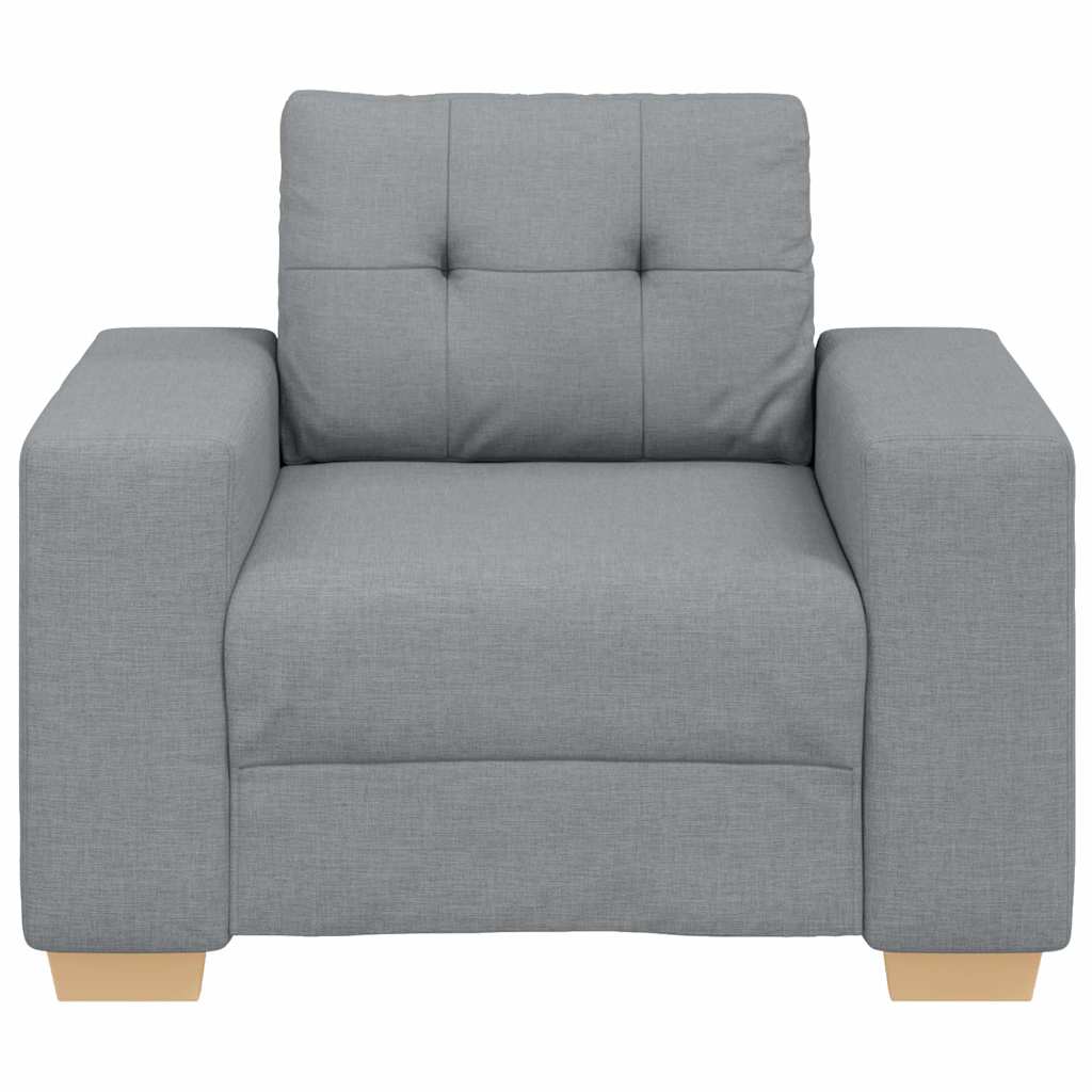 Sofa fotelja svijetlosiva 100x78x80 cm tkanina