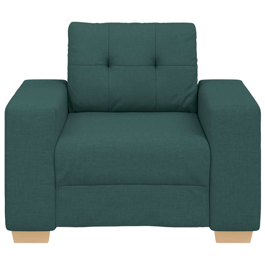 Sofa fotelja tamnozelena 100x78x80 cm tkanina