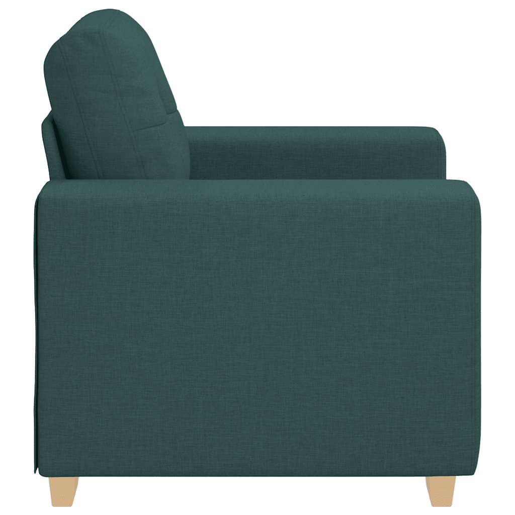 Sofa fotelja tamnozelena 100x78x80 cm tkanina