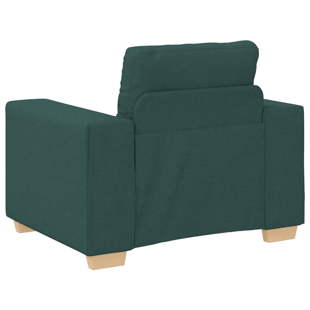 Sofa fotelja tamnozelena 100x78x80 cm tkanina