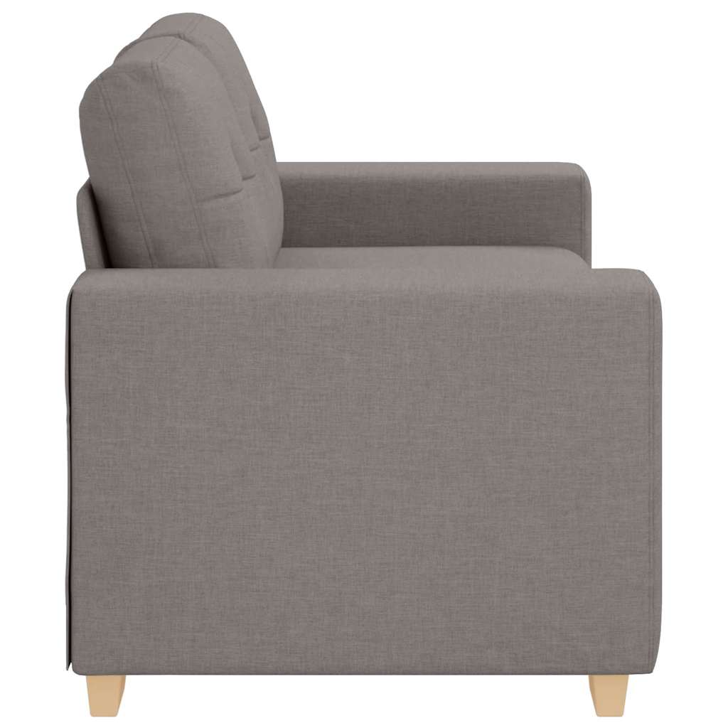 Dvosjed, sofa, taupe, 160x77x82 cm, tkanina