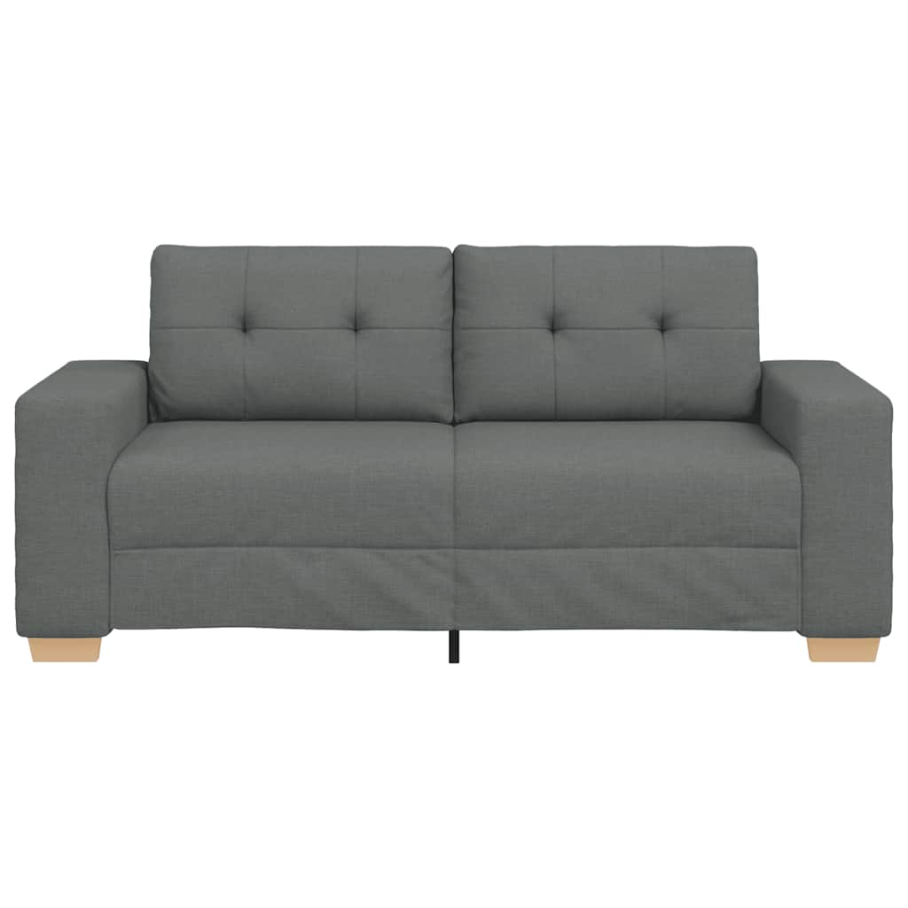 Dvosjed tamno sivi 180x77x82 cm tkanina